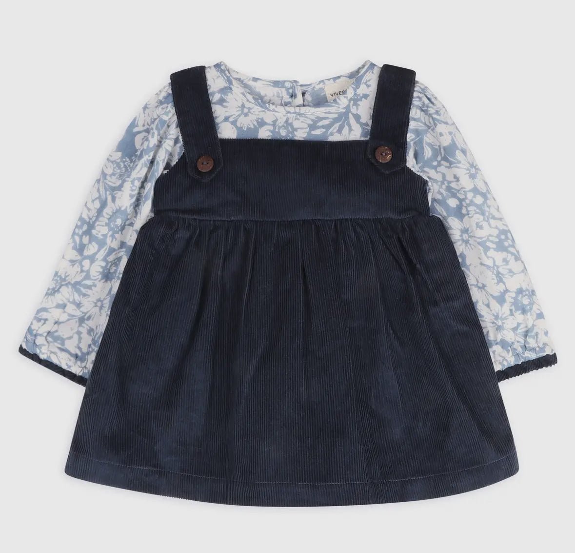 Cassis Pinafore Dress & Bloomers - Flea Boutiques