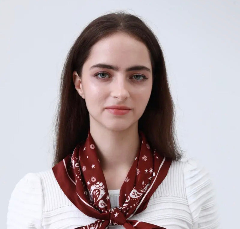 Celestial Floral & Paisley Scarf - Flea Boutiques