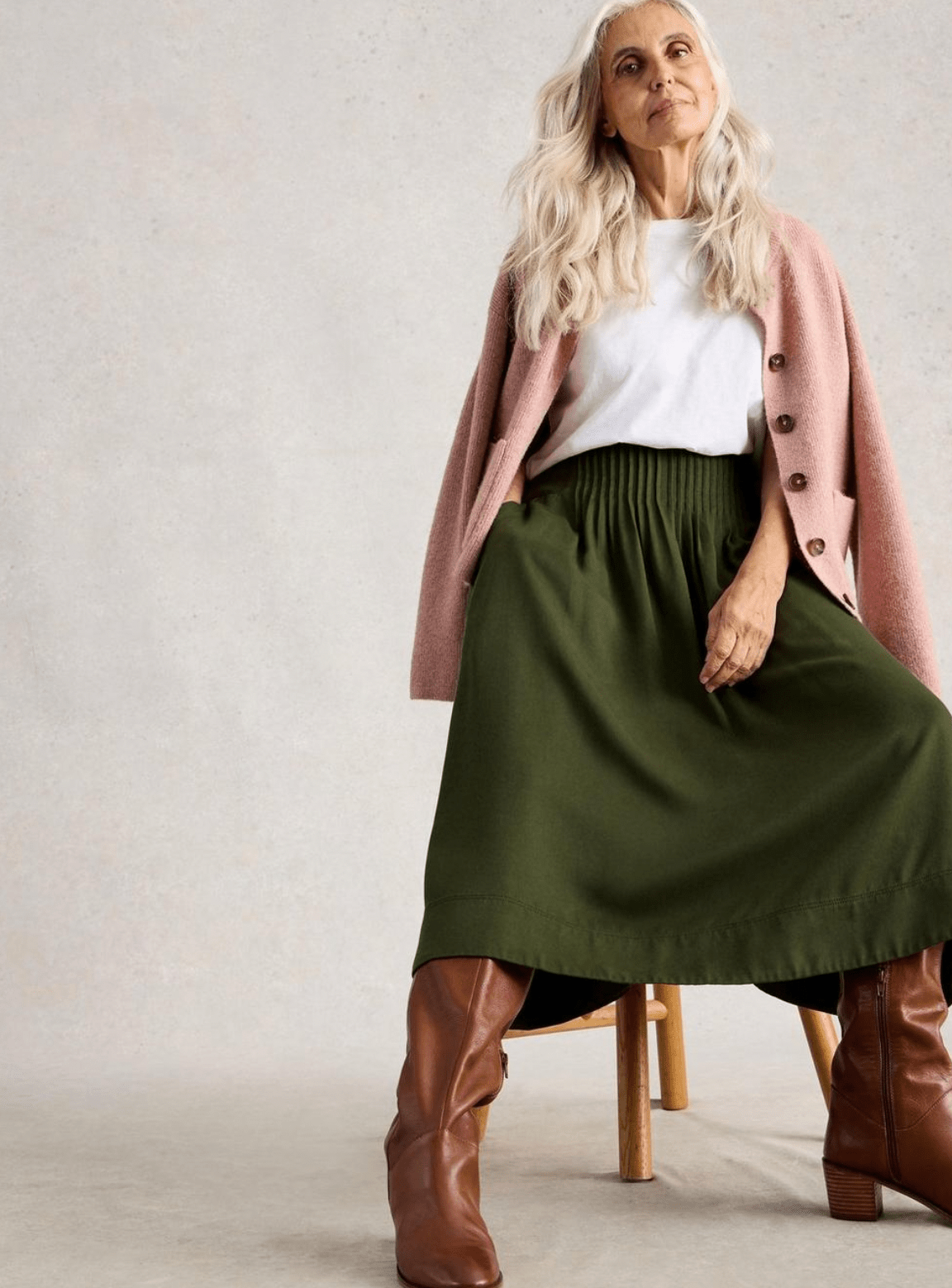 Charlotte Midi Skirt - Flea Boutiques