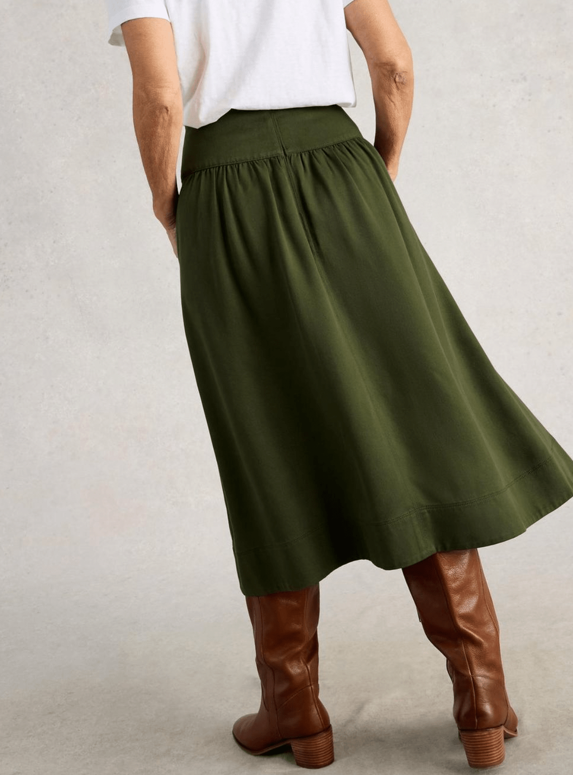 Charlotte Midi Skirt - Flea Boutiques