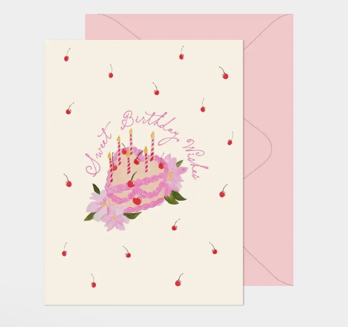 Cherry Birthday Cake - Flea Boutiques