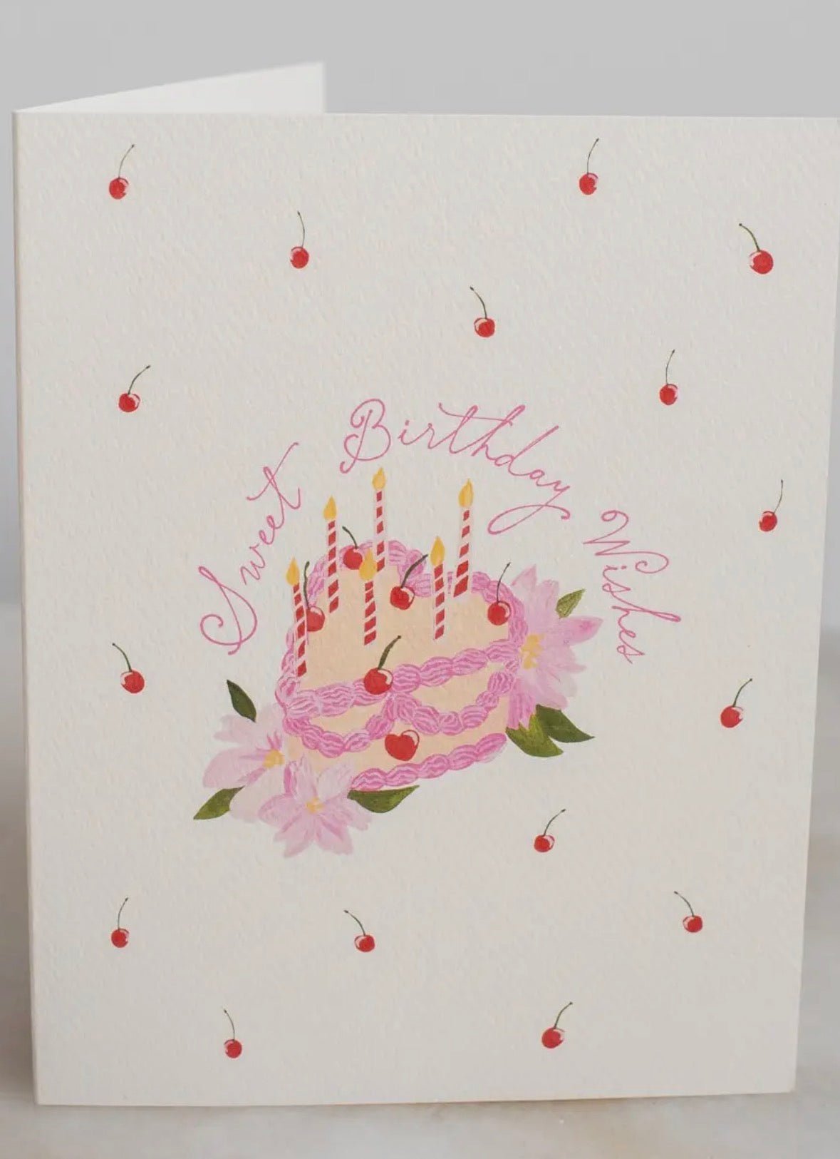 Cherry Birthday Cake - Flea Boutiques