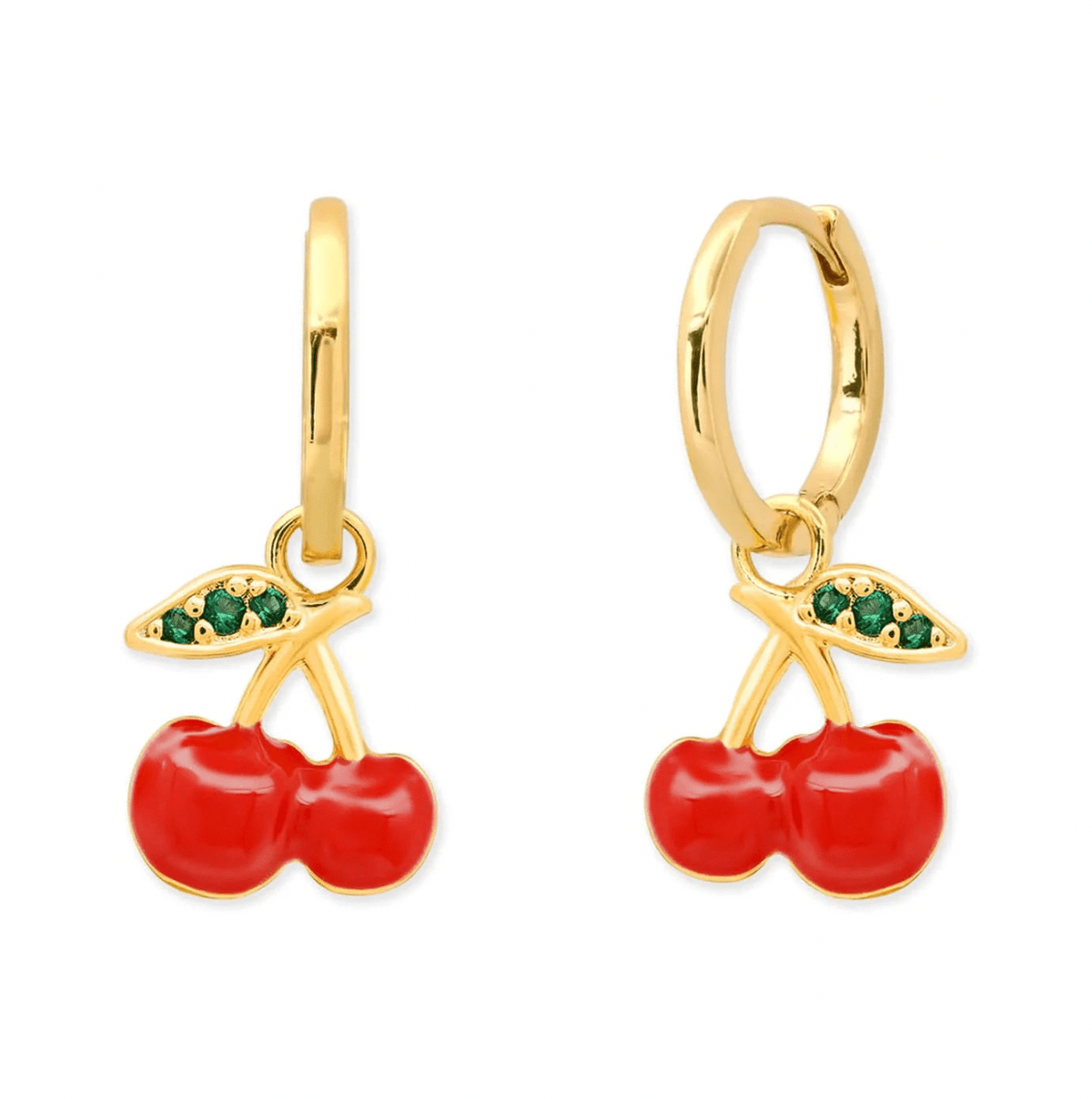 Cherry Drop Huggies - Flea Boutiques