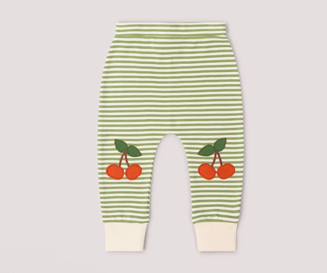 Cherry Knee Patch Joggers - Flea Boutiques