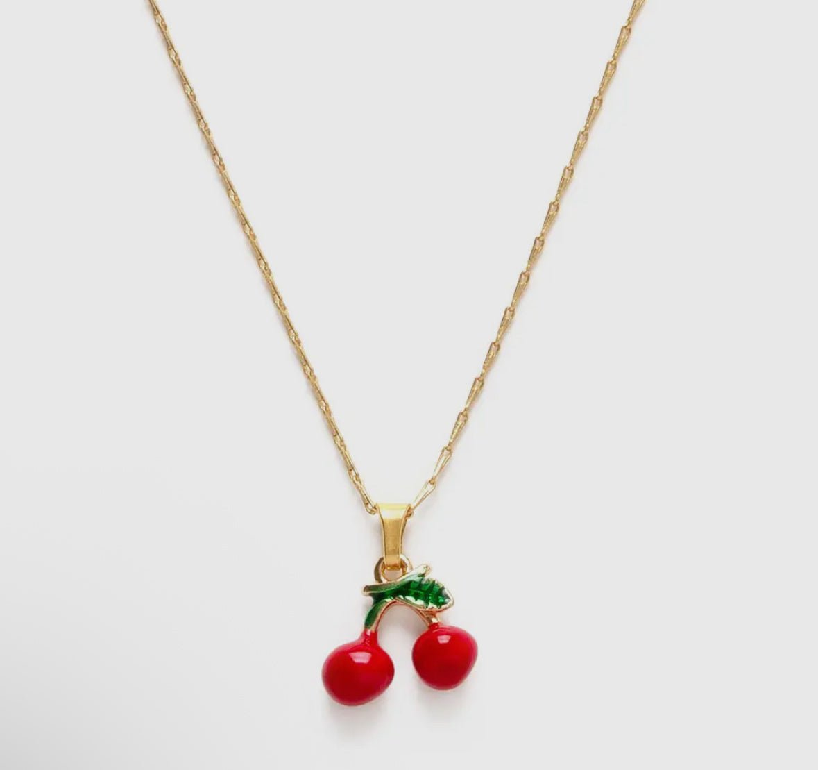 Cherry Necklace - Flea Boutiques