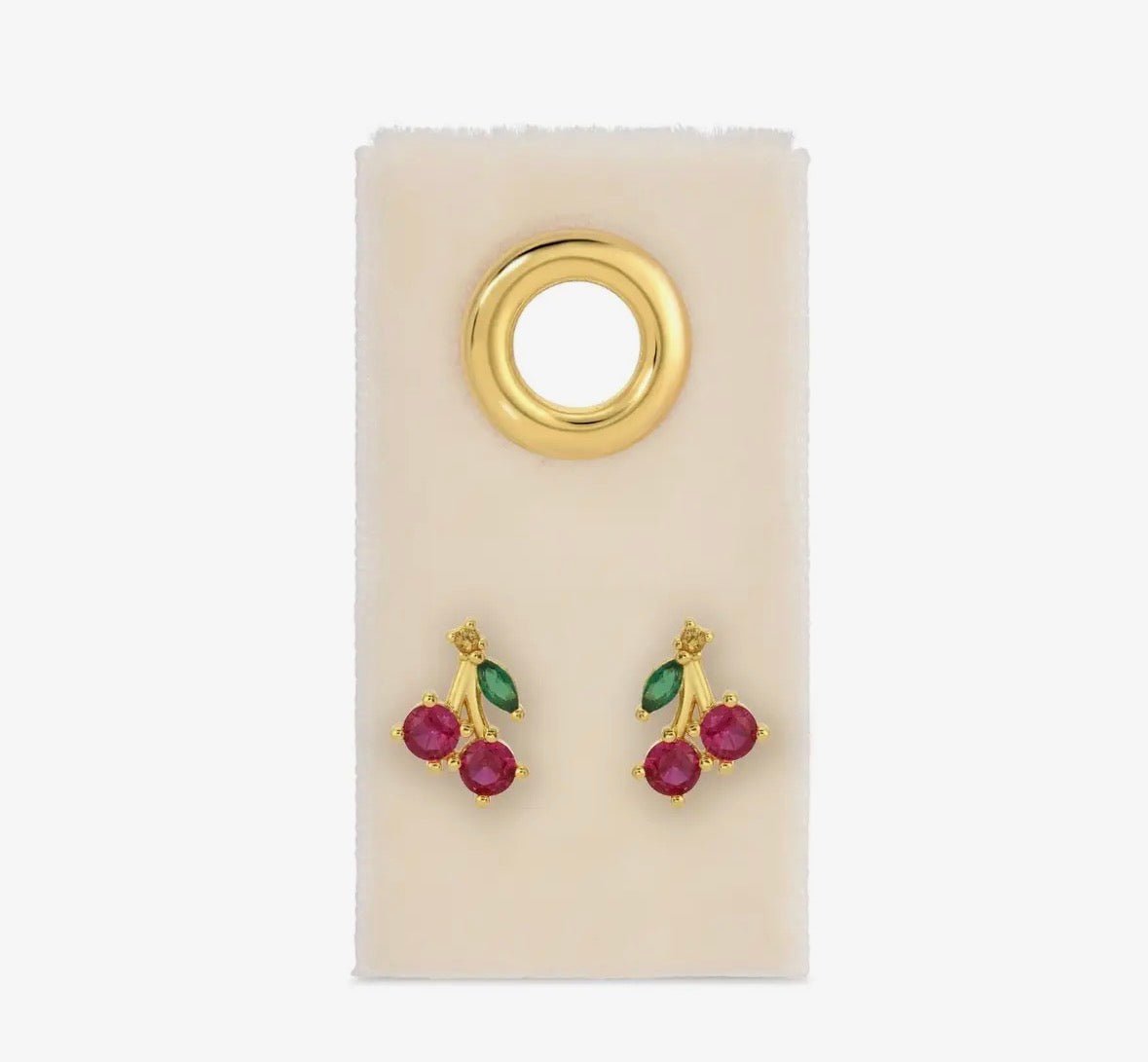 Cherry Studs - Flea Boutiques