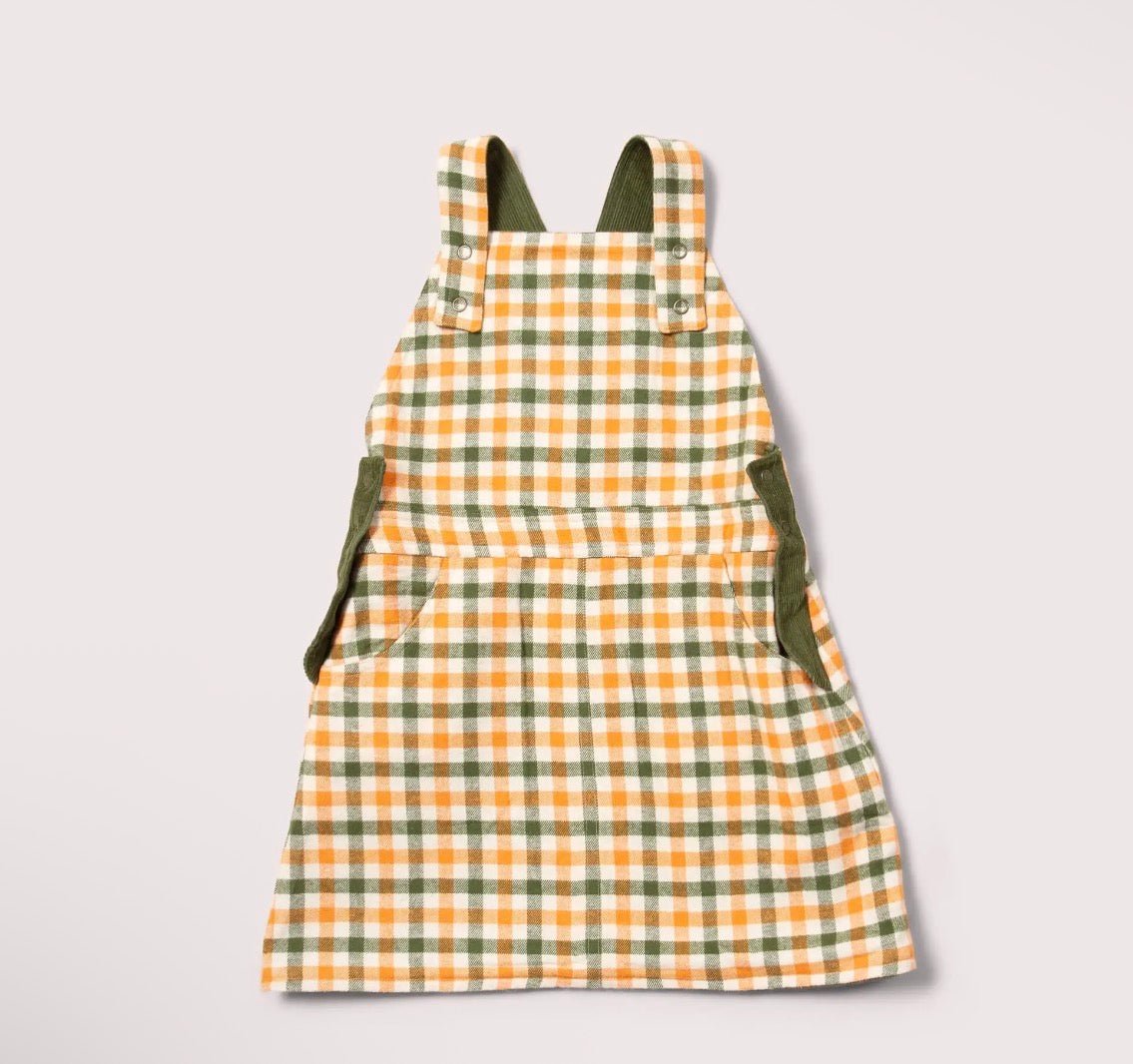 Chive Reversible Pinafore Dress - Flea Boutiques