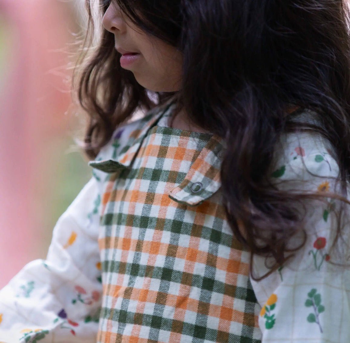 Chive Reversible Pinafore Dress - Flea Boutiques