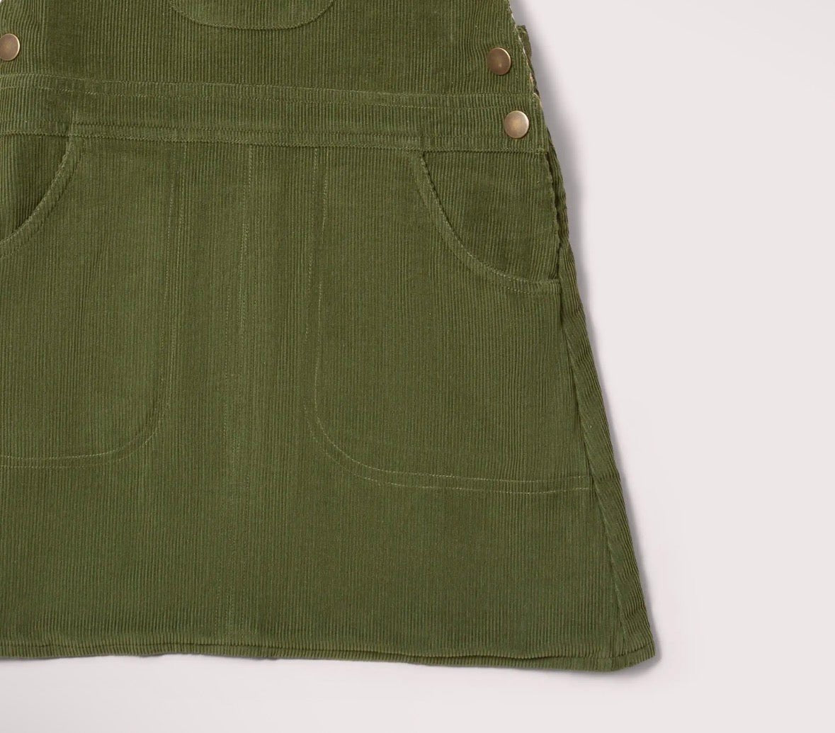 Chive Reversible Pinafore Dress - Flea Boutiques