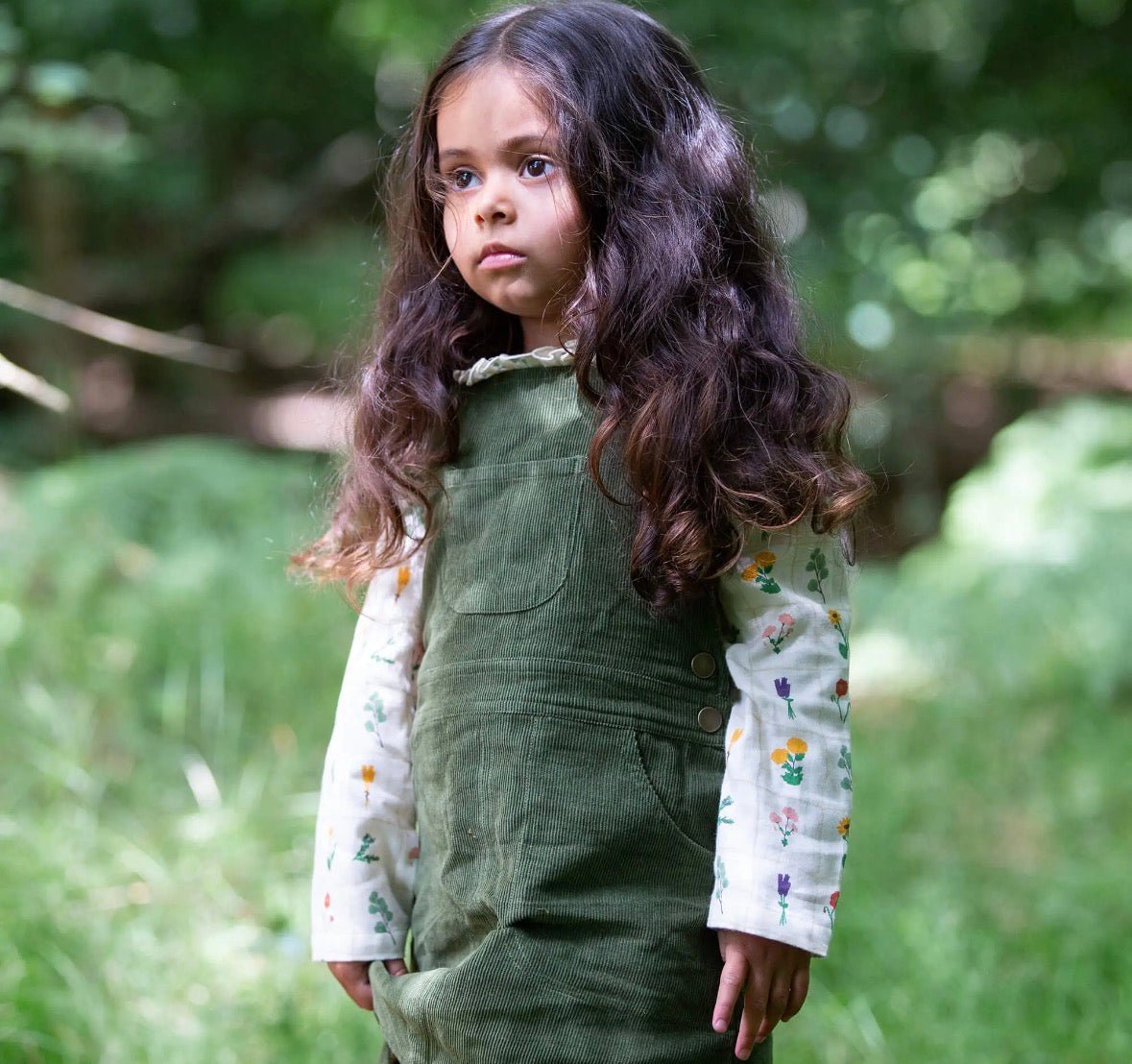 Chive Reversible Pinafore Dress - Flea Boutiques