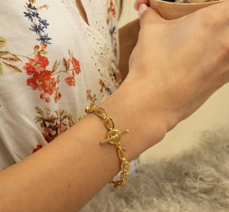 Chunky Link Chain bracelet - Flea Boutiques