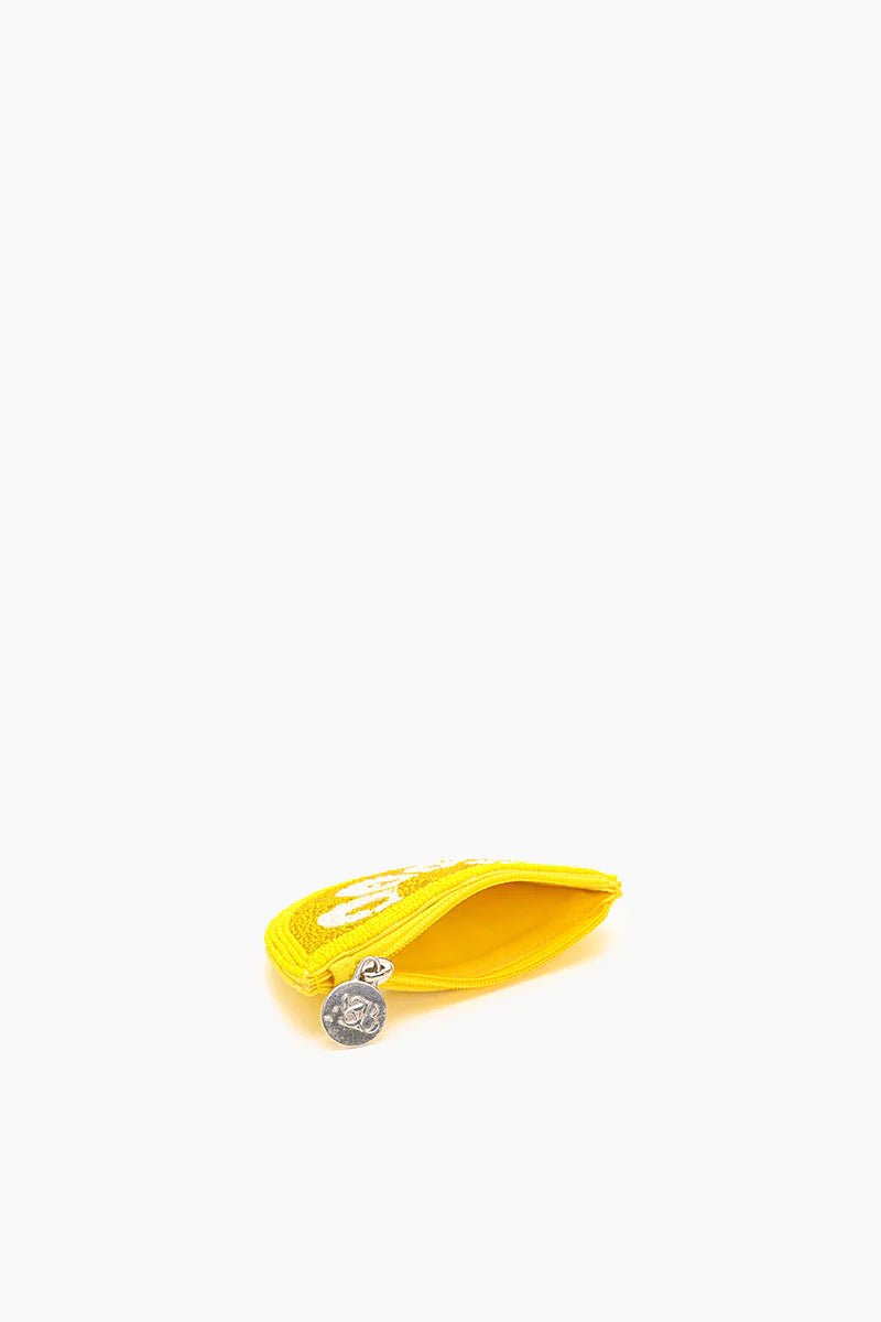 Citrus Splash Beaded Pouch - Flea Boutiques