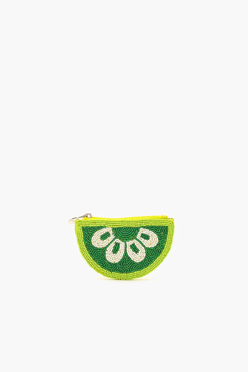 Citrus Splash Beaded Pouch - Flea Boutiques