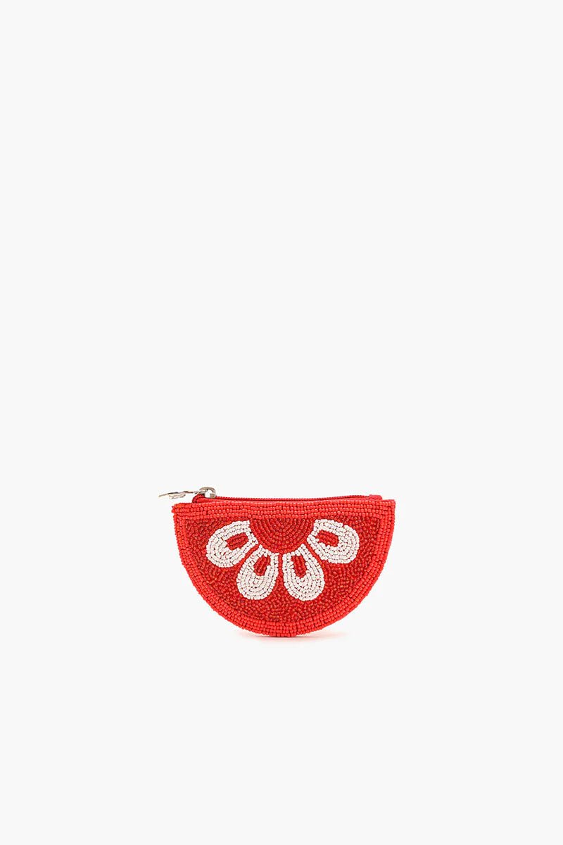 Citrus Splash Beaded Pouch - Flea Boutiques