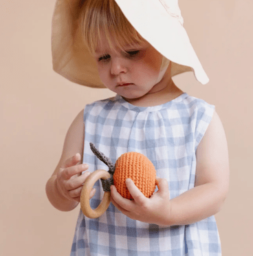 Clementine Teether Rattle - Flea Boutiques