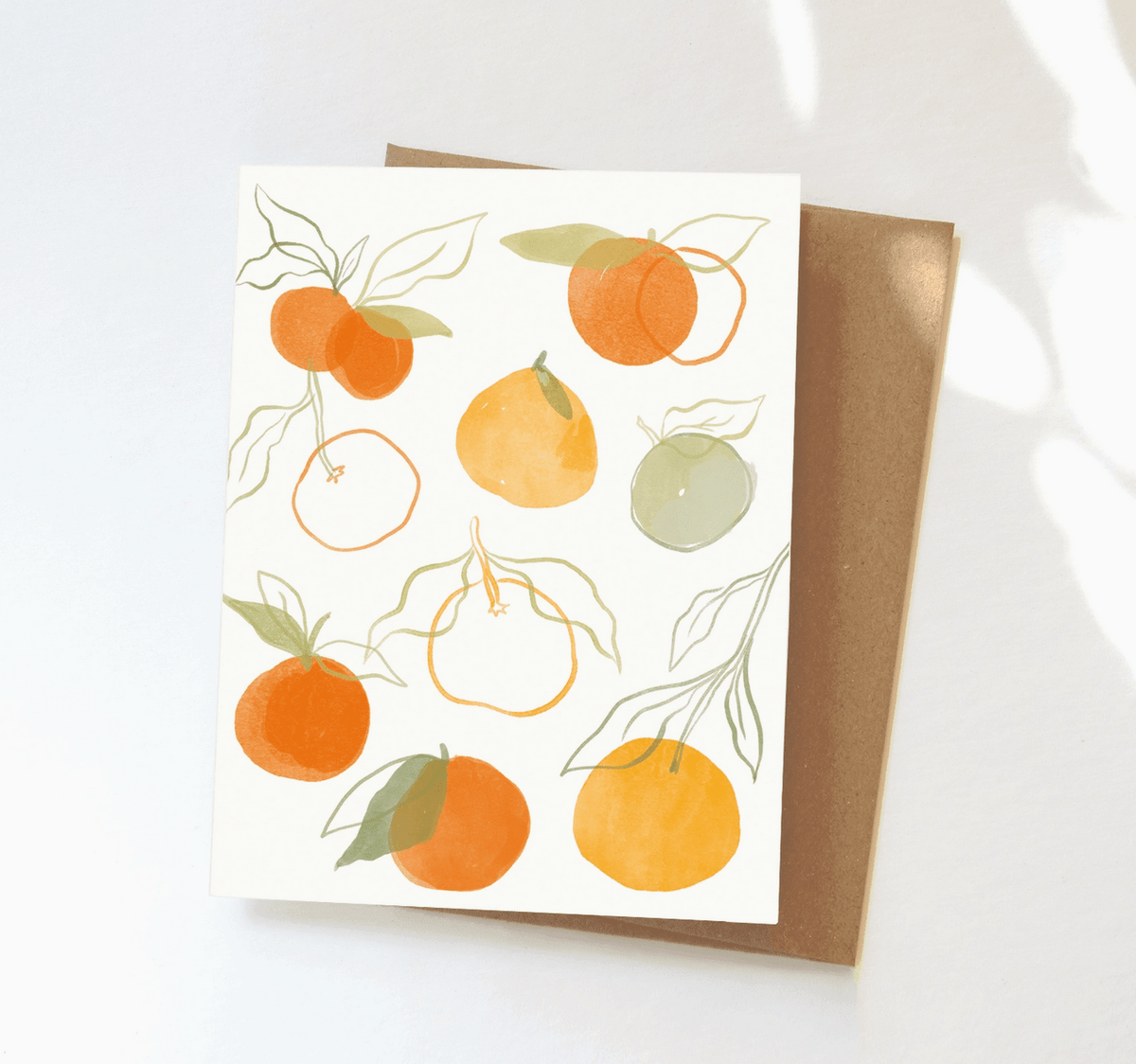 Clementines Greeting Card - Flea Boutiques