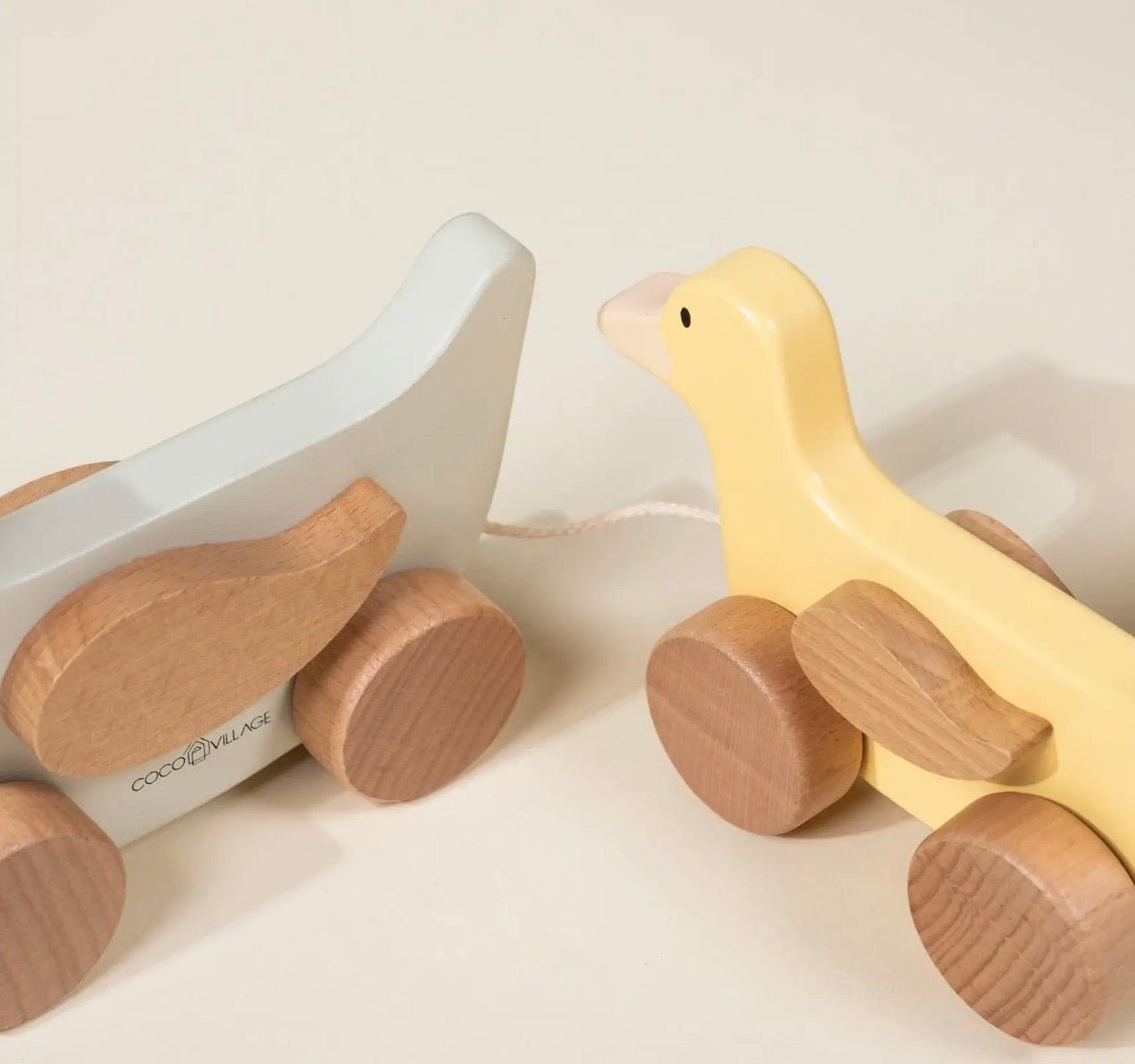 Coco Village Duck Family Pull Toy - Flea Boutiques