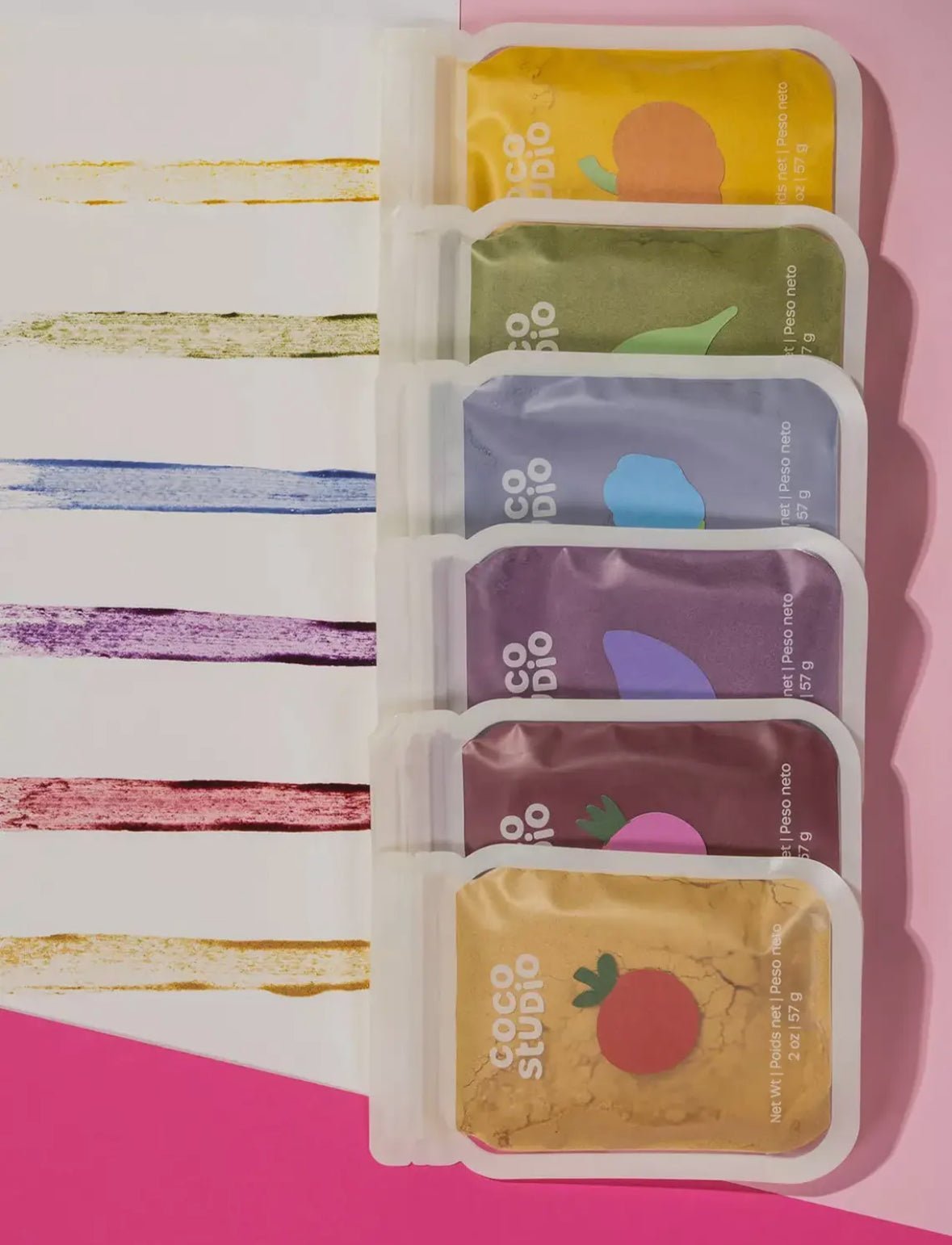 Coco Village Vegetable Powder Paint Set - Flea Boutiques