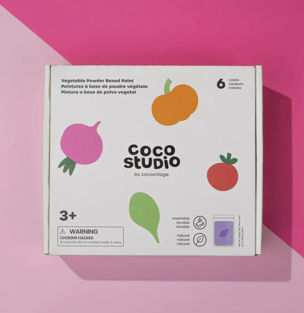 Coco Village Vegetable Powder Paint Set