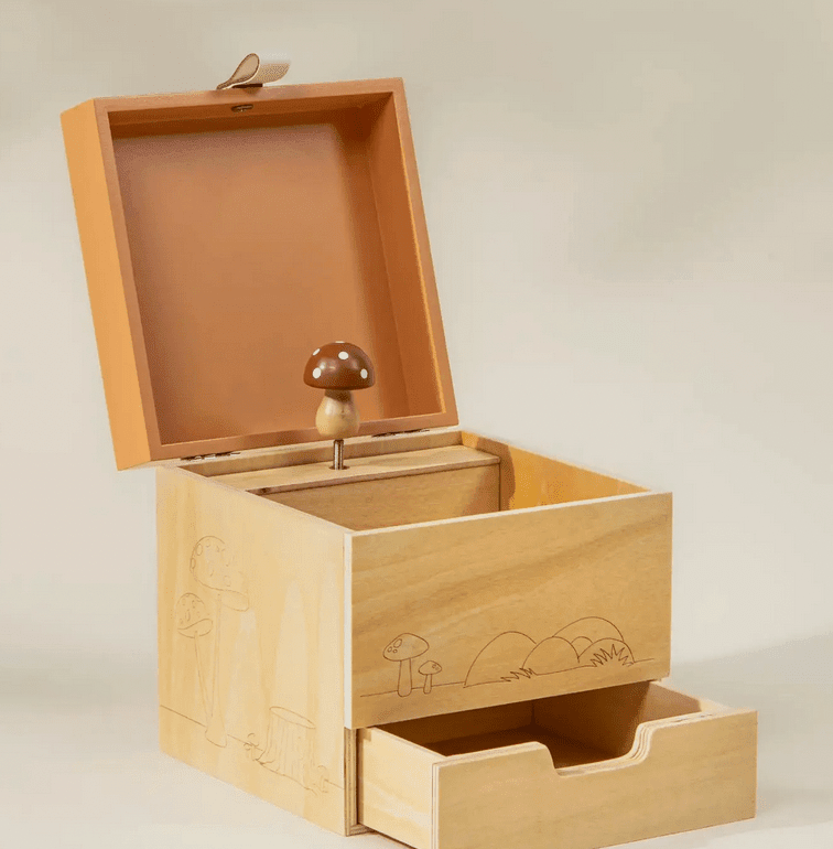 Coco Village Wooden Musical Souvenir Box - Flea Boutiques