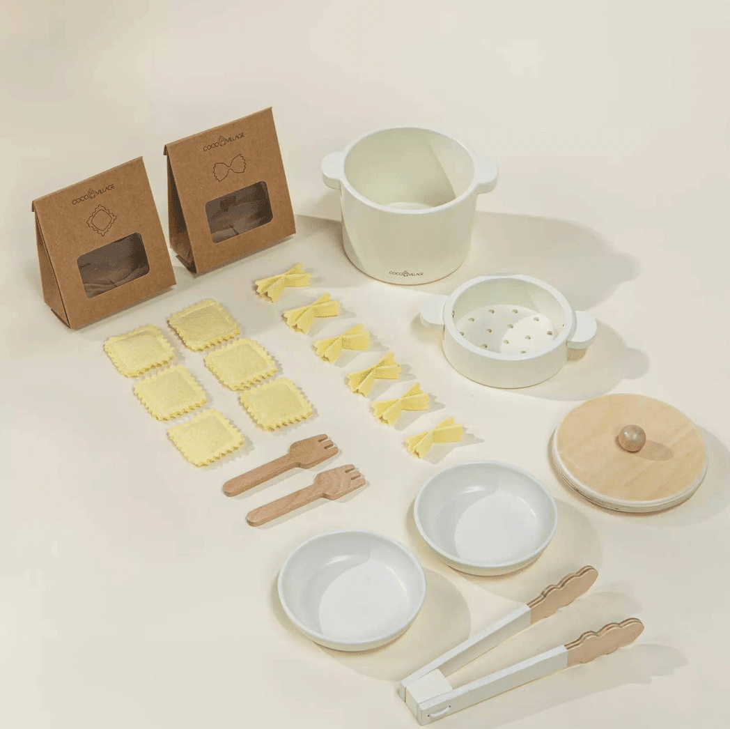 Coco Village Wooden Pasta Playset - Flea Boutiques