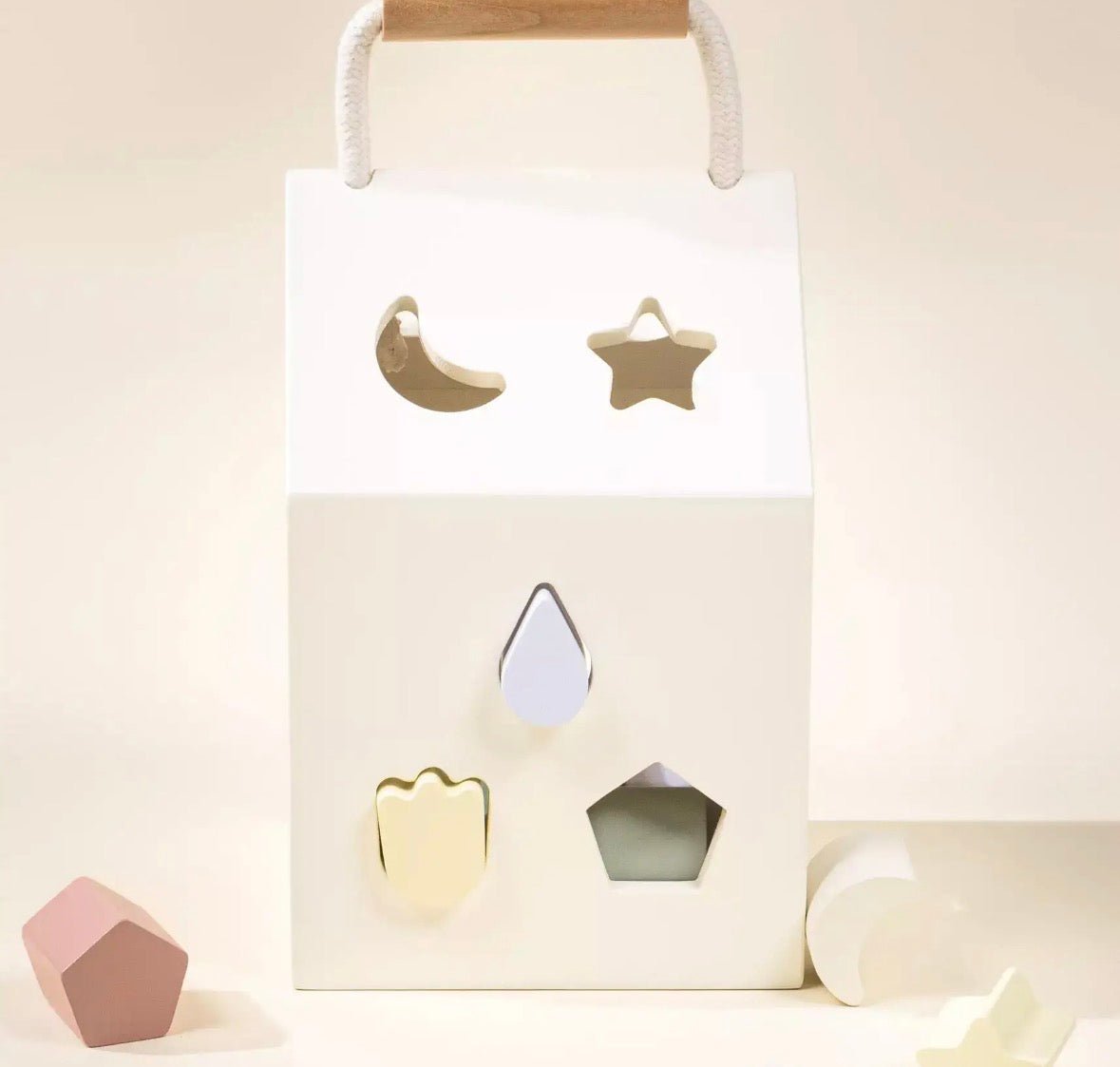 Coco Village Wooden Shapes Sorting House - Flea Boutiques
