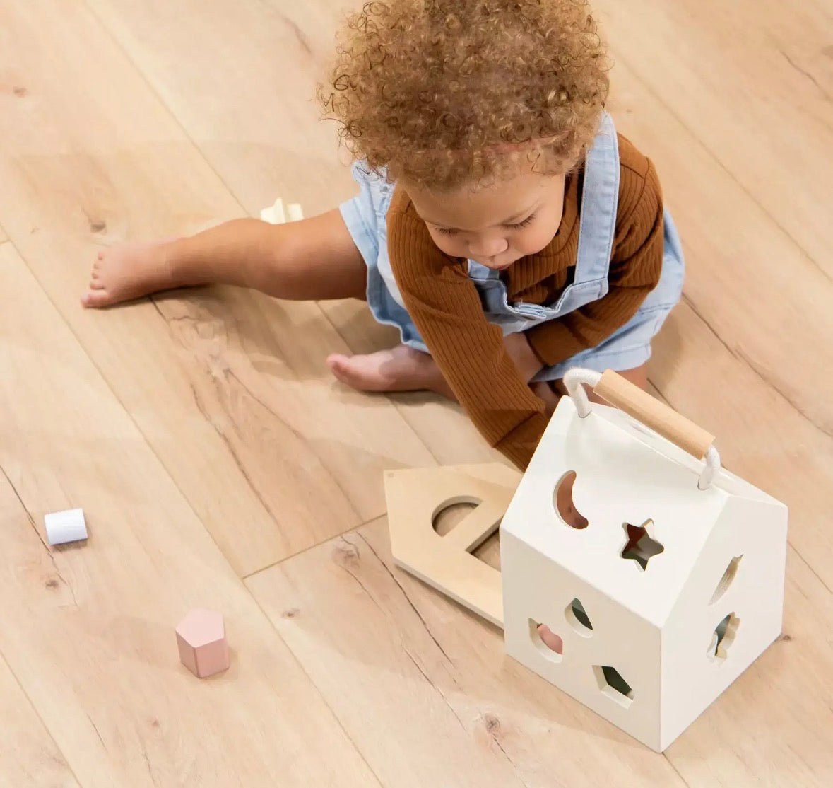 Coco Village Wooden Shapes Sorting House - Flea Boutiques