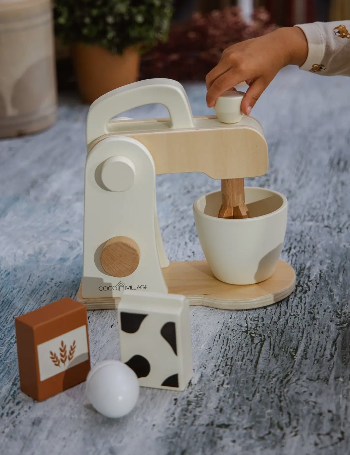 Coco Village Wooden Stand Mixer Set - Flea Boutiques