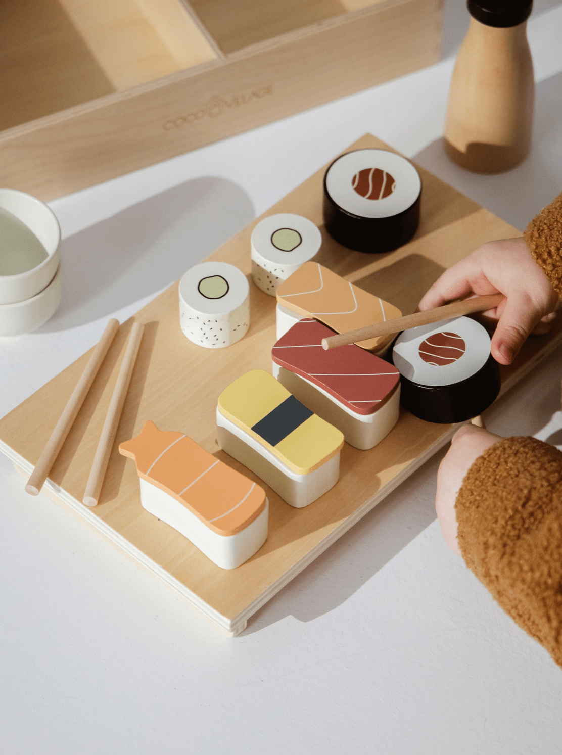 Coco Village Wooden Sushi Playset - Flea Boutiques