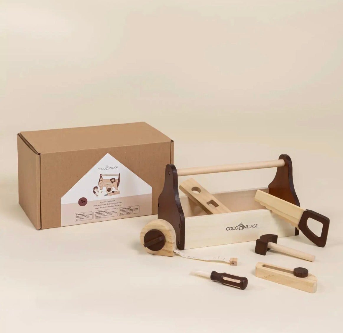 Coco Village Wooden Tool Playset - Flea Boutiques