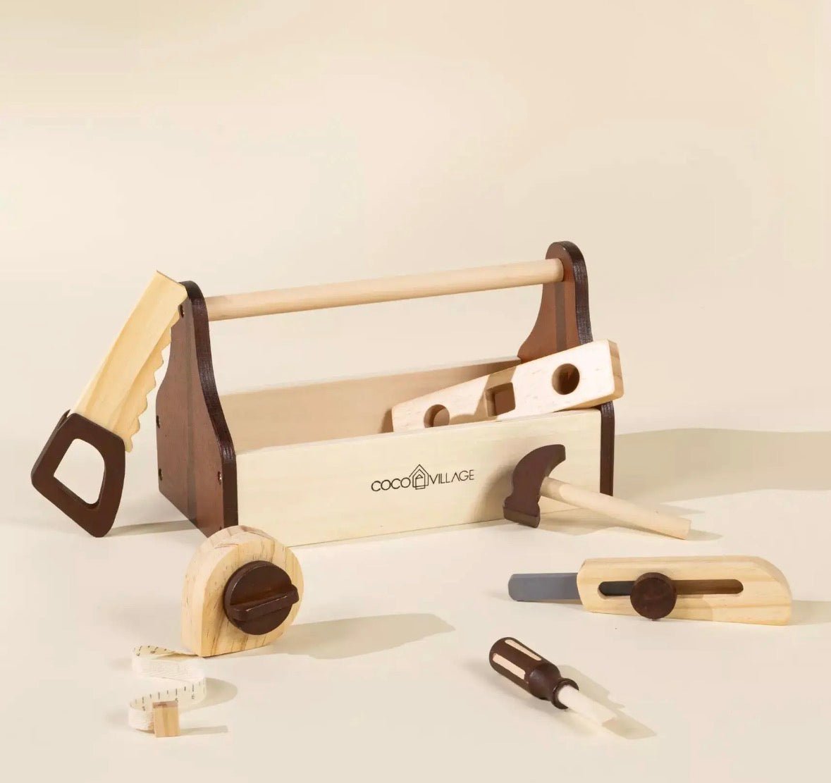 Coco Village Wooden Tool Playset - Flea Boutiques