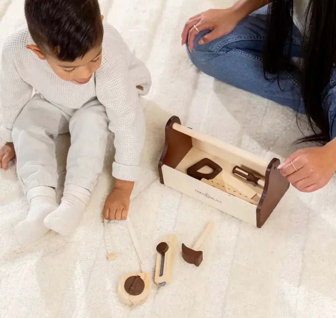 Coco Village Wooden Tool Playset - Flea Boutiques