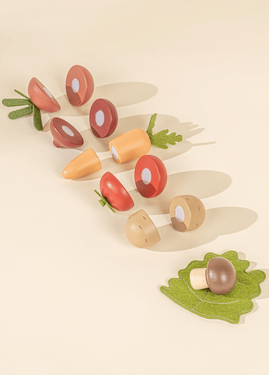 Coco Village Wooden Veggie Set - Flea Boutiques