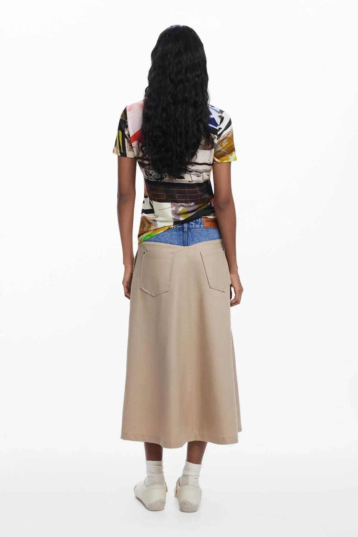 Collage Print T-Shirt - Flea Boutiques