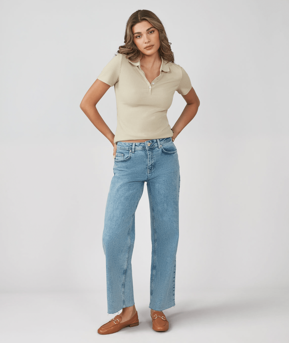 Collette Hi Rise Wide Leg 30" - Flea Boutiques