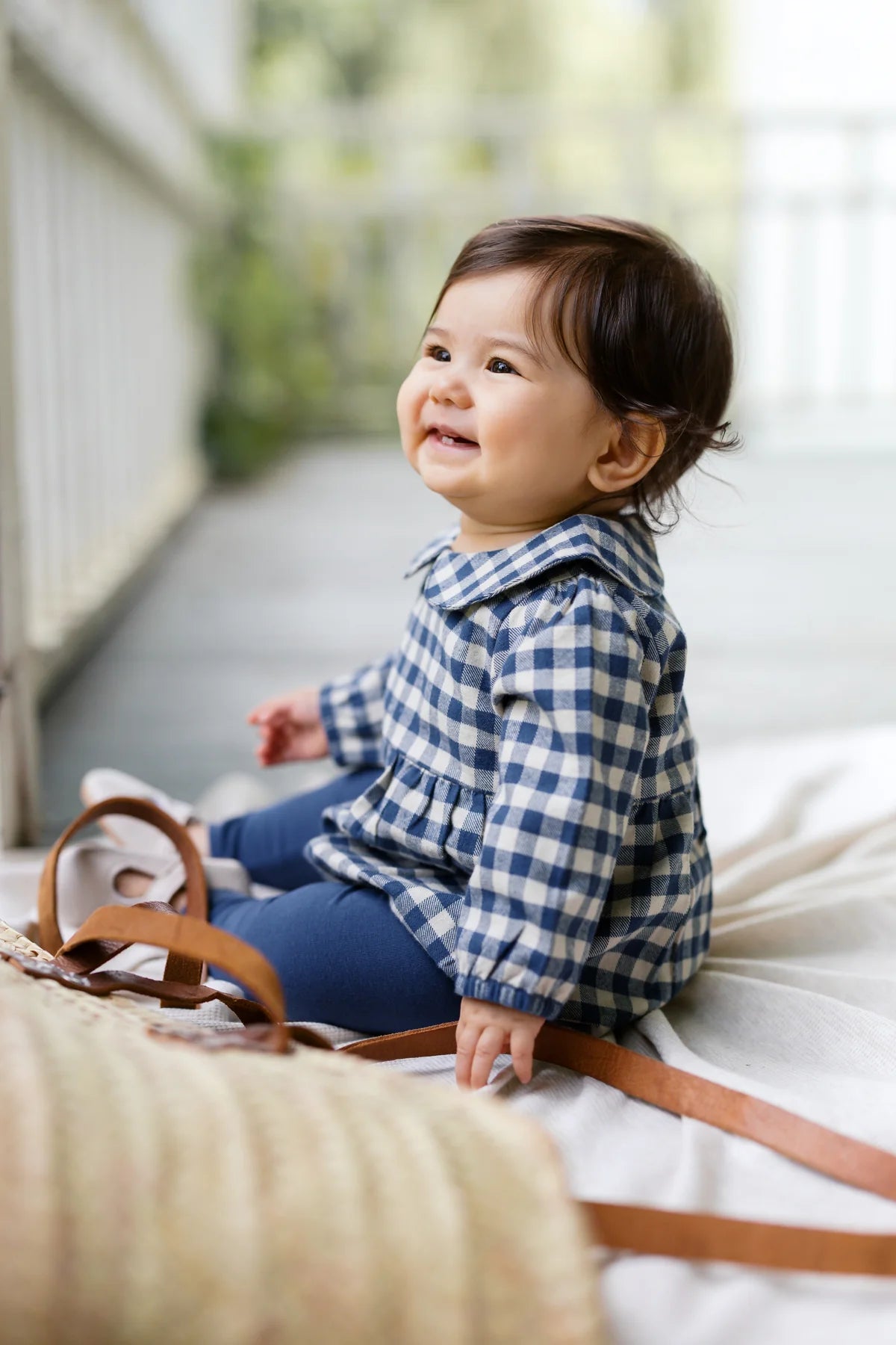 Colored Organics Myra Flannel Bubble Romper - Flea Boutiques