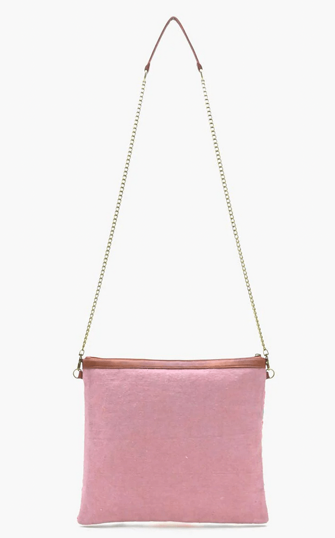 Colorful Abstract Emb. Clutch - Flea Boutiques