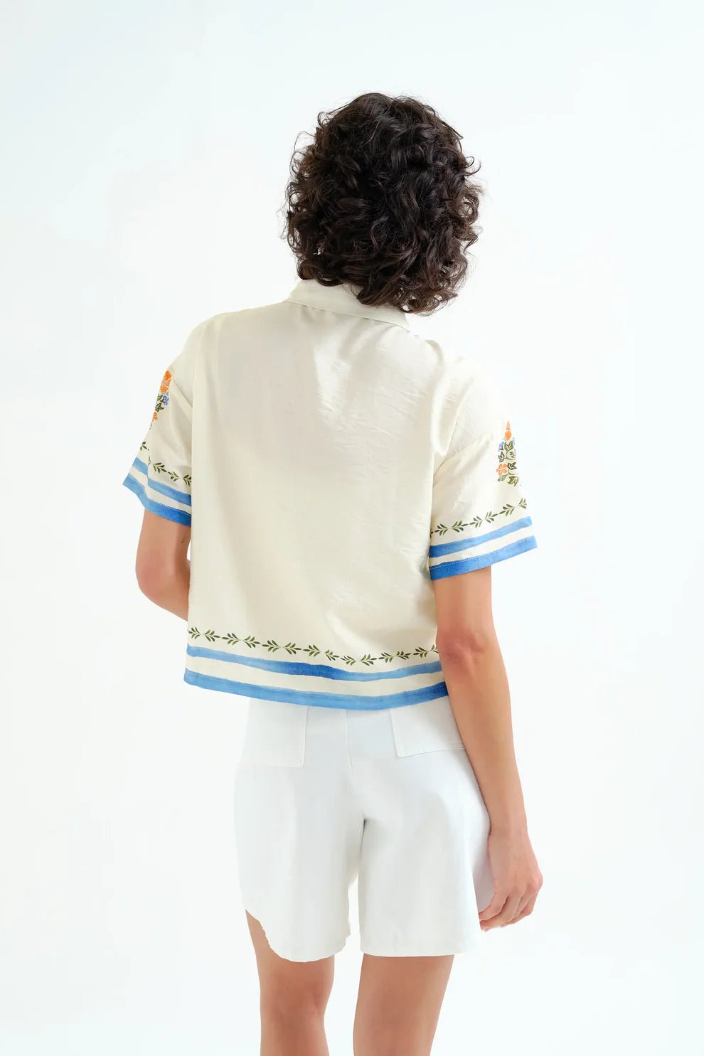 Compañía Fantástica Mermaids + Palms Camp Shirt - Flea Boutiques