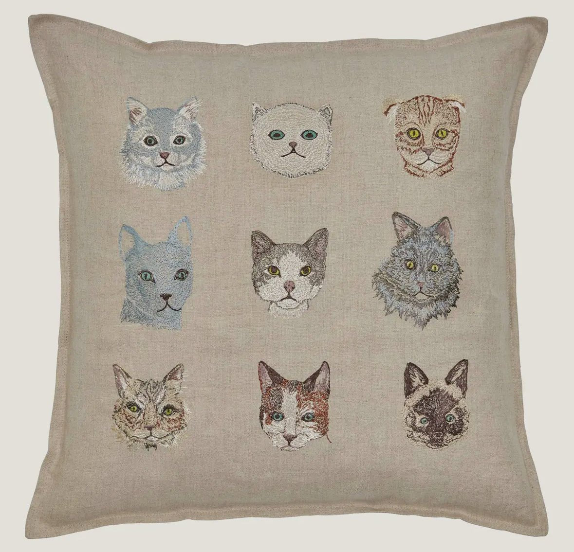Coral & Tusk Cat Pillow - Flea Boutiques