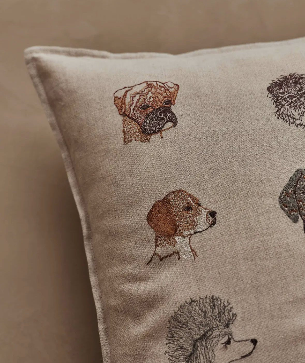 Coral & Tusk Embroidered Dog Pillow - Flea Boutiques