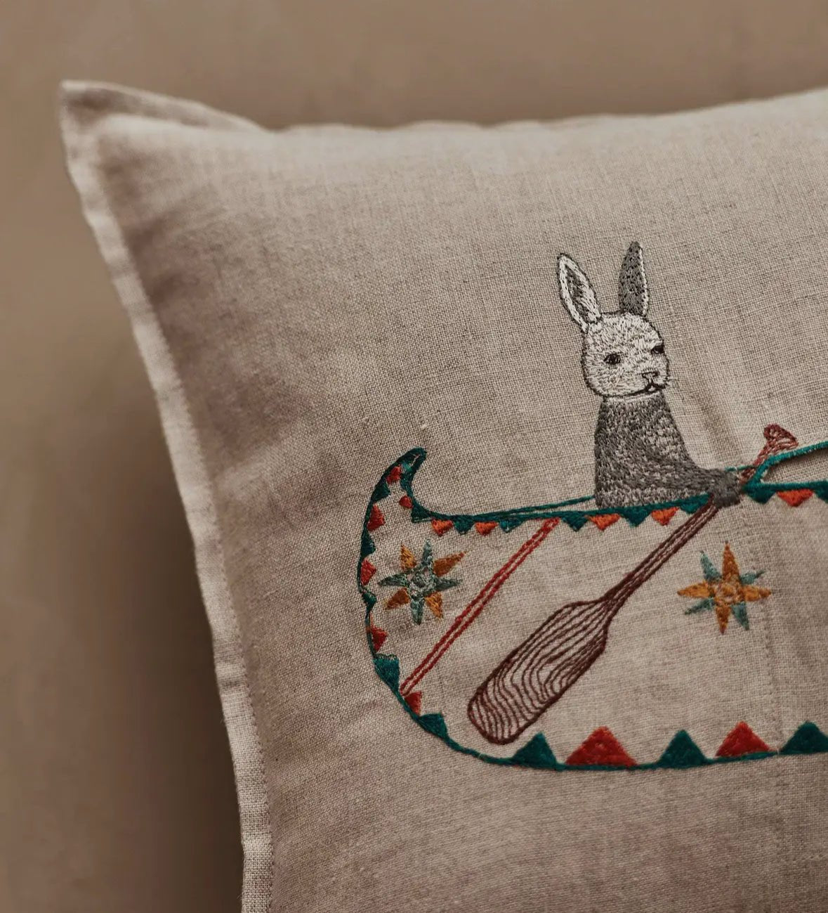 Coral & Tusk Friends Canoe Pocket Pillow - Flea Boutiques