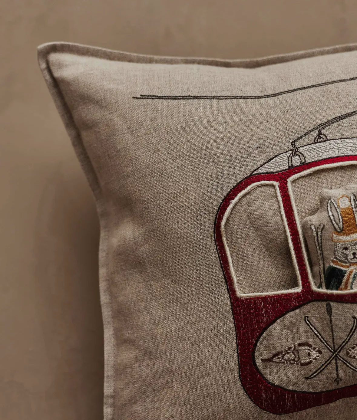 Coral & Tusk Gondola Ski Lift Pillow - Flea Boutiques