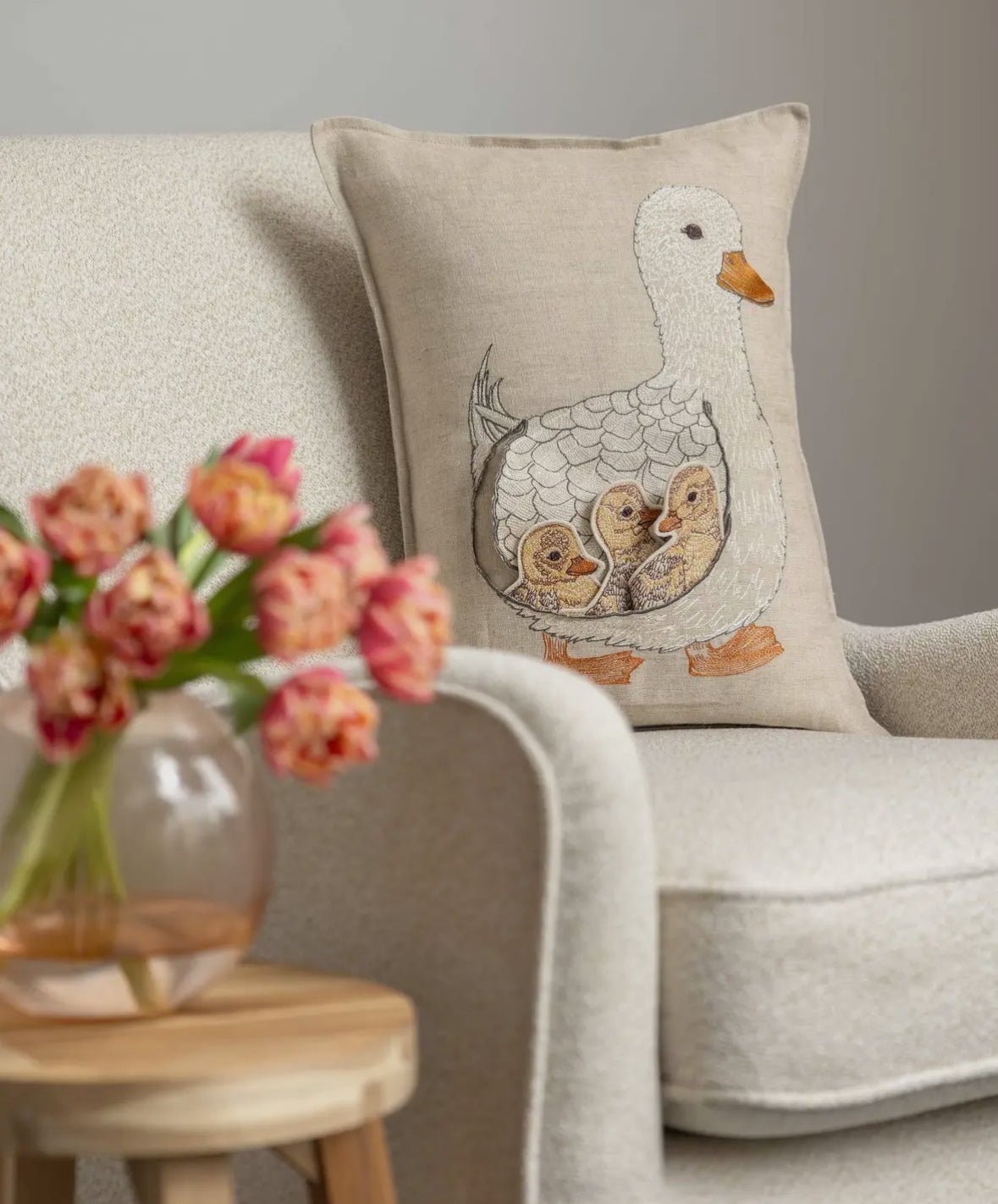 Coral & Tusk Mama Duck Pocket Pillow - Flea Boutiques