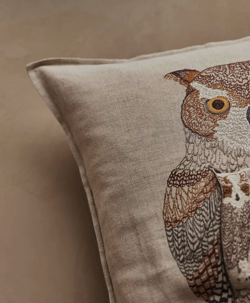Coral & Tusk Owl Mama Pocket Pillow - Flea Boutiques