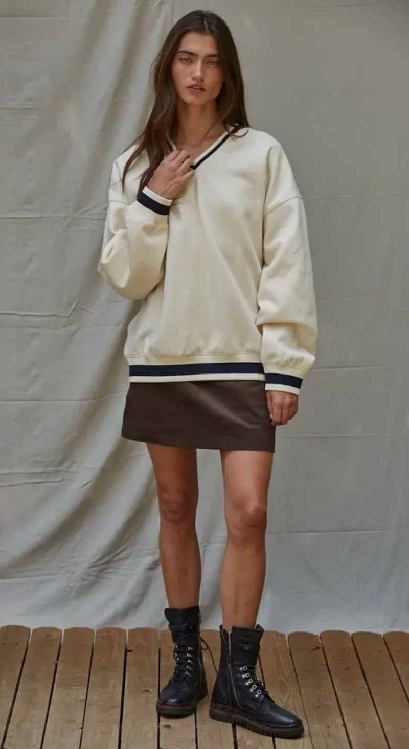 Corduroy A-Line Mini Skirt - Flea Boutiques