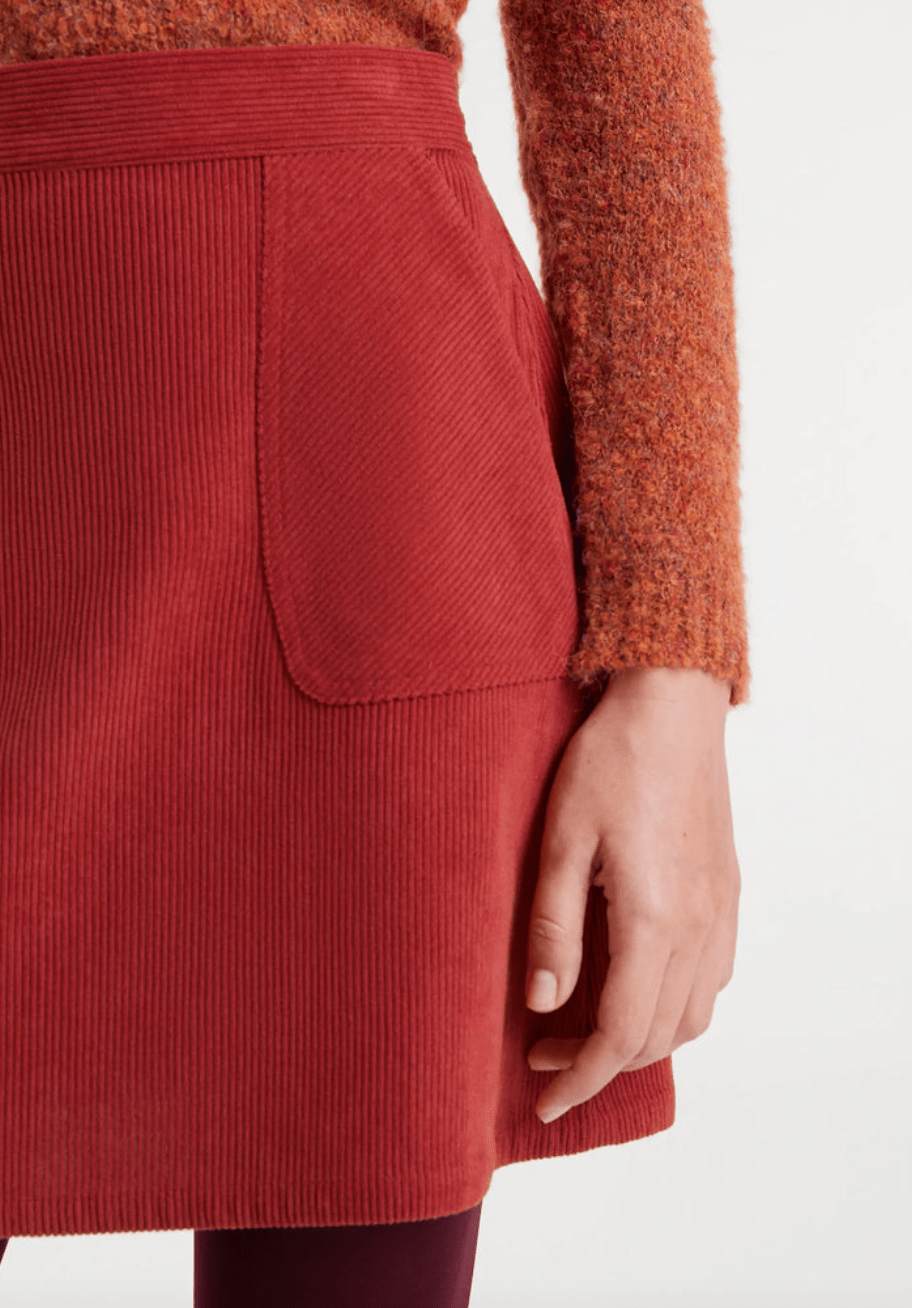 Corduroy Short Skirt - Flea Boutiques