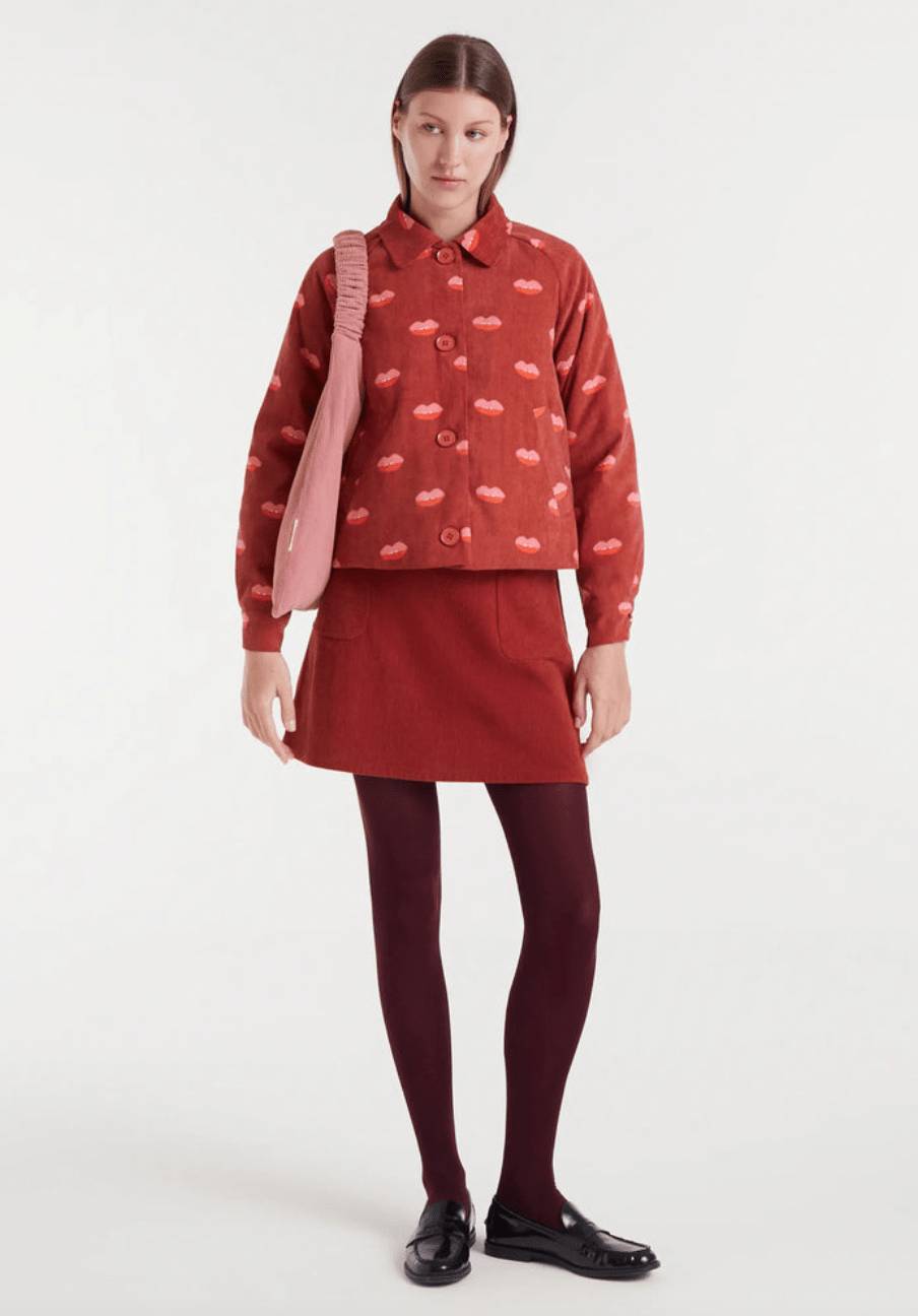 Corduroy Short Skirt - Flea Boutiques