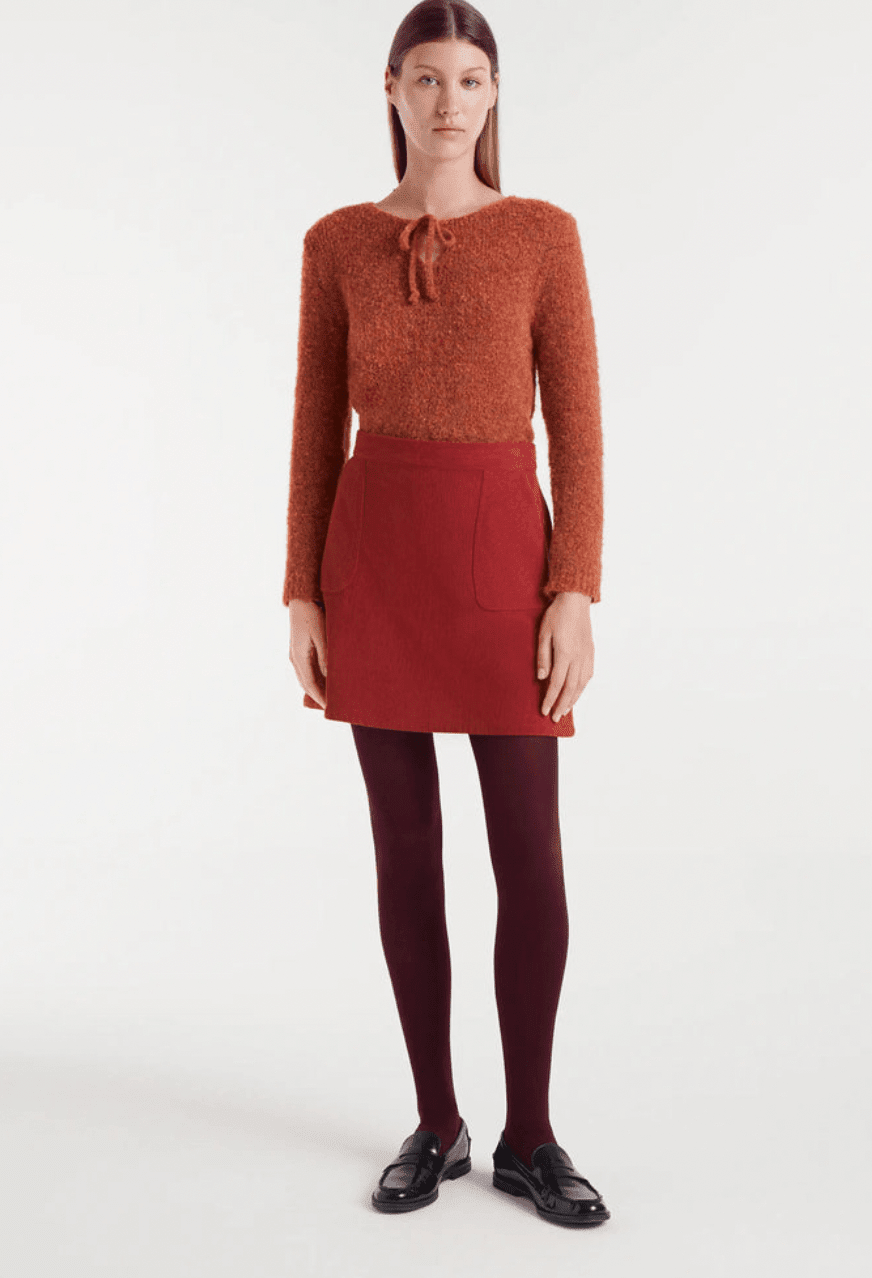 Corduroy Short Skirt - Flea Boutiques