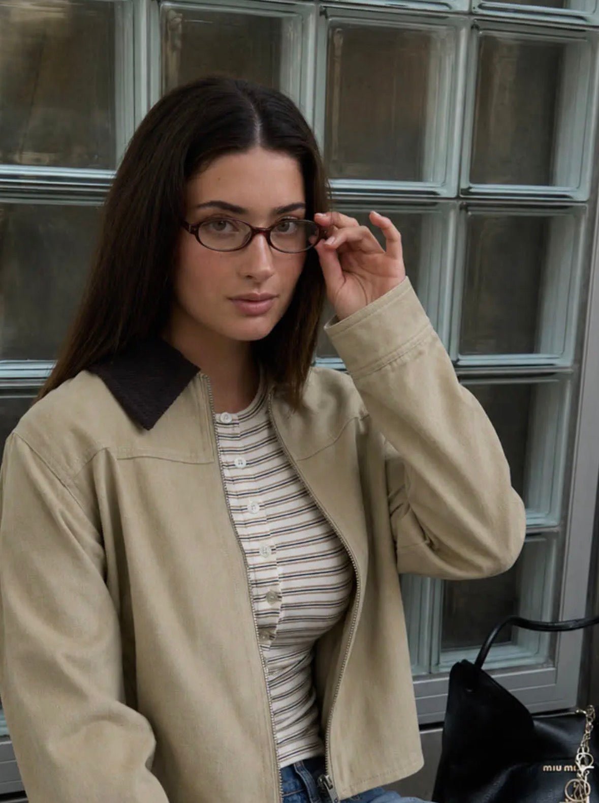 Corduroy Zip Up Jacket - Flea Boutiques