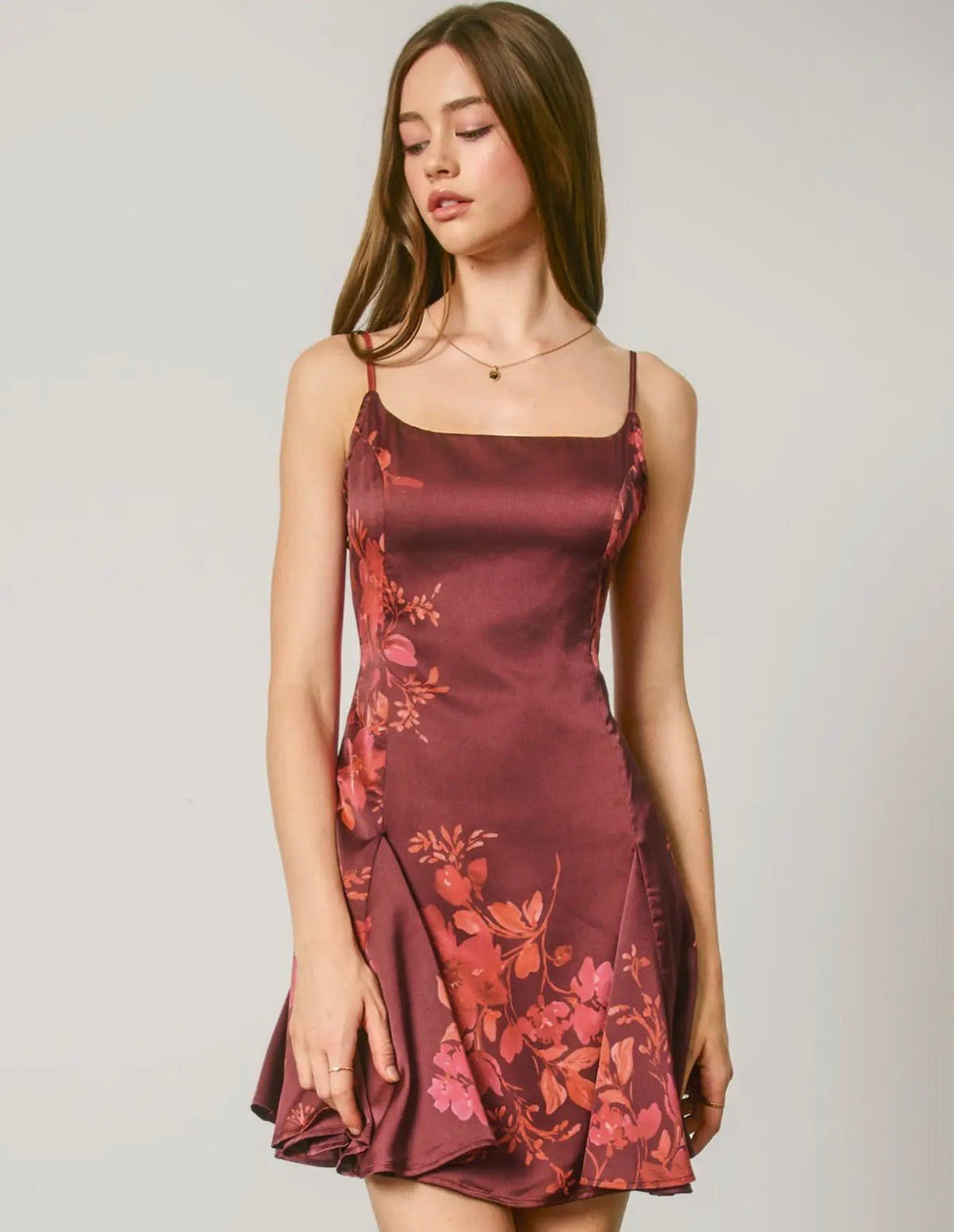 Corset Mini Godet Dress